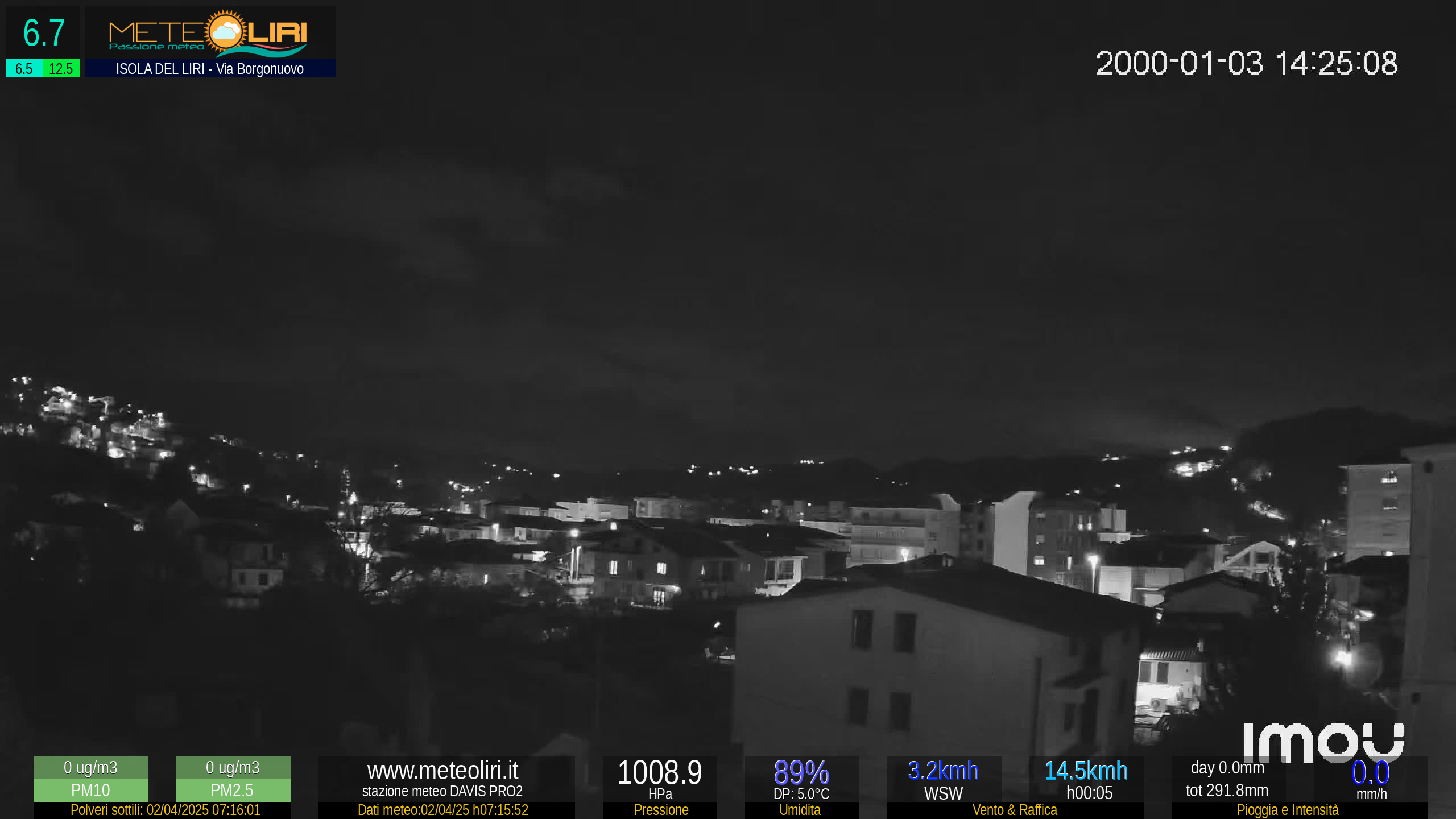 webcam isola liri